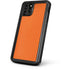 Orange Carbon Fiber Specialty Material iPhone 11 Pro Max Waterproof Case