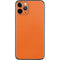Orange Carbon Fiber Specialty Material iPhone 11 Pro Skin