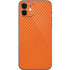 Orange Carbon Fiber Specialty Material iPhone 12 Mini Skin