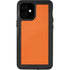 Orange Carbon Fiber Specialty Material iPhone 12 Mini Waterproof Case
