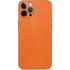 Orange Carbon Fiber Specialty Material iPhone 12 Pro Max Skin