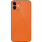 Orange Carbon Fiber Specialty Material iPhone 12 Skin