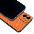 Orange Carbon Fiber Specialty Material iPhone 12 Skin