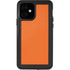 Orange Carbon Fiber Specialty Material iPhone 12 Waterproof Case