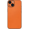 Orange Carbon Fiber Specialty Material iPhone 13 Mini Skin