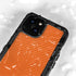 Orange Carbon Fiber Specialty Material iPhone 13 Mini Waterproof Case