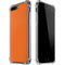 Orange Carbon Fiber Specialty Texture Material iPhone 7/8 Plus Clear Case