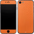 Orange Carbon Fiber Specialty Material iPhone 8 Skin