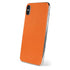 Orange Carbon Fiber Specialty Material iPhone X Skin