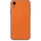 Orange Carbon Fiber Specialty Material iPhone XR Skin
