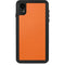 Orange Carbon Fiber Specialty Material iPhone XR Waterproof Case
