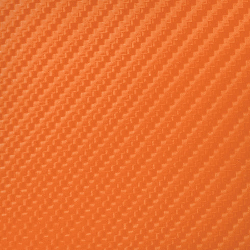 Orange Carbon Fiber Specialty Material iPhone XS Max Skin