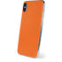 Orange Carbon Fiber Specialty Material iPhone XS Skin