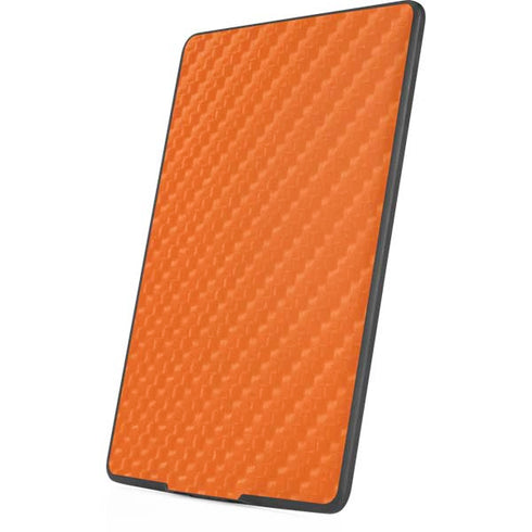 Orange Carbon Fiber Specialty Texture Material Amazon Kindle Skin