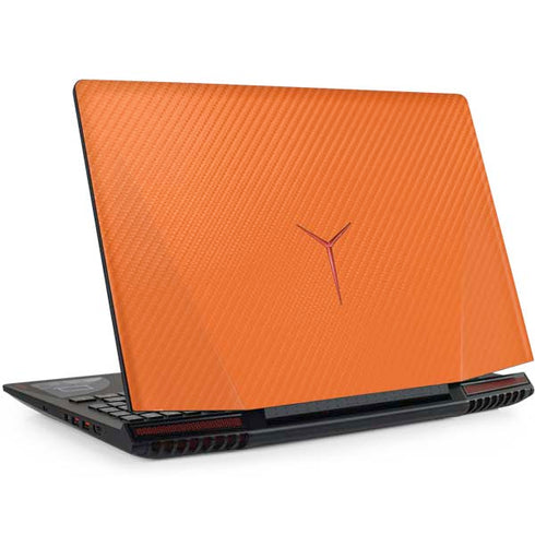 Orange Carbon Fiber Specialty Material Legion Y720 Skin