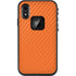 Orange Carbon Fiber Specialty Texture Material LifeProof Fre iPhone Skin