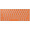Orange Carbon Fiber Specialty Material Magic Keyboard Skin