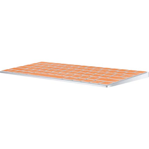 Orange Carbon Fiber Specialty Material Magic Keyboard Skin