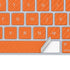 Orange Carbon Fiber Specialty Material Magic Keyboard Skin