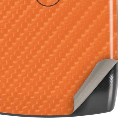 Orange Carbon Fiber Specialty Material Motorola RAZR Skin