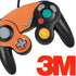 Orange Carbon Fiber Specialty Material Nintendo GameCube Controller Skin