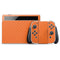 Orange Carbon Fiber Specialty Material Nintendo Switch OLED (2021) Skin