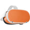 Orange Carbon Fiber Specialty Material Oculus Quest 2 Skin