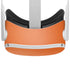 Orange Carbon Fiber Specialty Material Oculus Quest 2 Skin