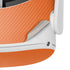 Orange Carbon Fiber Specialty Material Oculus Quest 2 Skin
