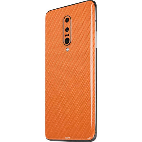 Orange Carbon Fiber Specialty Material OnePlus 7 Pro Skin