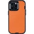 Orange Carbon Fiber Specialty Texture Material Otterbox Defender iPhone Skin