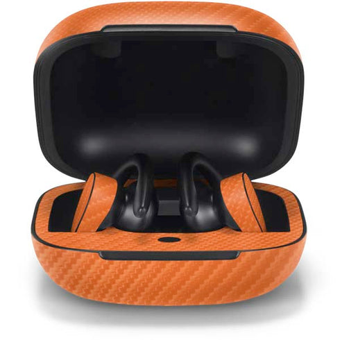 Orange Carbon Fiber Specialty Material PowerBeats Pro Skin