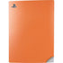 Orange Carbon Fiber Specialty Material PS5 Digital Edition Console Skin