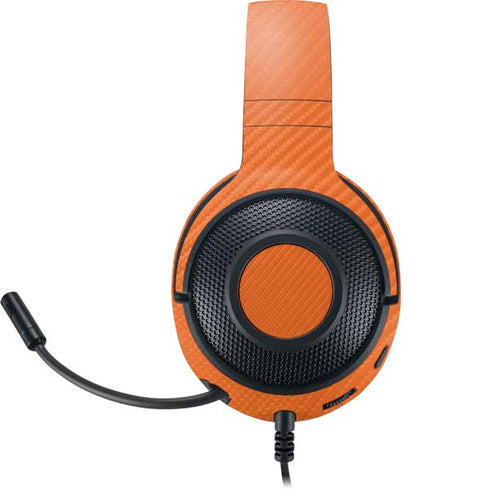 Orange Carbon Fiber Specialty Material Razer Kraken X Skin