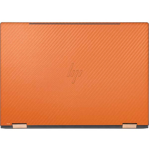 Orange Carbon Fiber Specialty Texture Material HP Spectre Skin