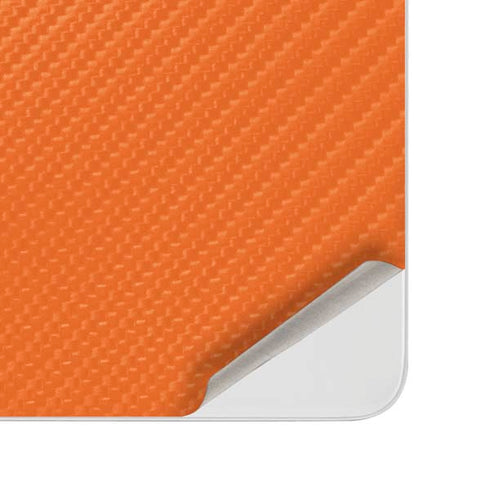 Orange Carbon Fiber Specialty Material Surface Duo Skin