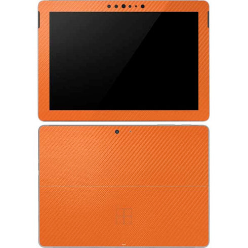 Orange Carbon Fiber Specialty Material Surface Go Skin