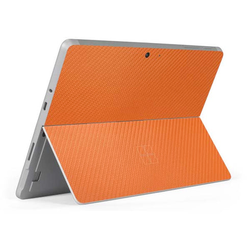 Orange Carbon Fiber Specialty Material Surface Go Skin