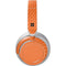 Orange Carbon Fiber Specialty Material Surface Headphones Skin