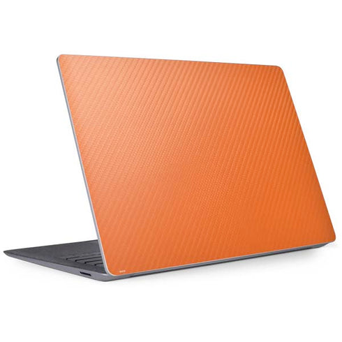 Orange Carbon Fiber Specialty Material Surface Laptop 3 13.5in Skin