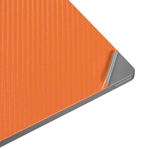 Orange Carbon Fiber Specialty Material Surface Laptop 4 15in Skin