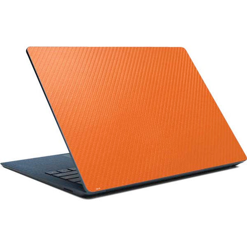 Orange Carbon Fiber Specialty Material Surface Laptop Skin