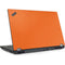 Orange Carbon Fiber Specialty Texture Material Lenovo ThinkPad Skin