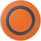 Orange Carbon Fiber Specialty Material Wireless Charger Skin