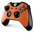 Orange Carbon Fiber Specialty Material Xbox One Controller Skin
