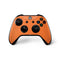 Orange Carbon Fiber Specialty Material Xbox One X Controller Skin