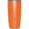 Orange Carbon Fiber Specialty Texture Material Yeti 20oz Tumbler Skin