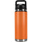 Orange Carbon Fiber Specialty Texture Material YETI Rambler 26oz Bottle Skin