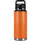 Orange Carbon Fiber Specialty Texture Material YETI Rambler 36oz Bottle Skin