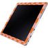 Orange Checkered Galaxy Book 12in Skin